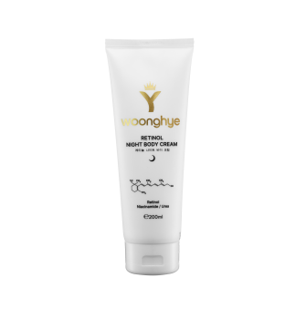 WOONG HYE - RETINOL NIGHT BODY CREAM - KEM DƯỠNG BODY ĐÊM RETINOL