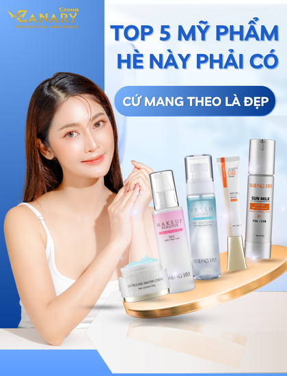 Top 5 Sản Phẩm Làm Đẹp Không Thể Thiếu Khi Đi Du Lịch Mùa Hè – Cứ Mang Theo Là Đẹp!